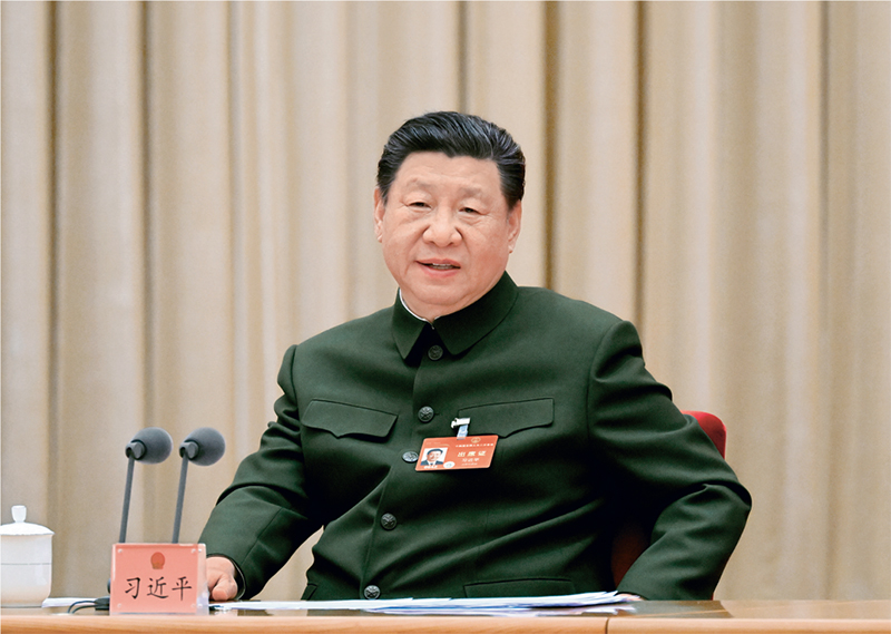 習近平：實現建軍一百年奮斗目標，開創國防和軍隊現代化新局面